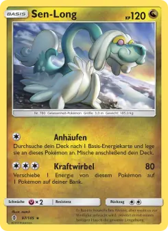 Pokémon-Karte Sen-Long 097/145