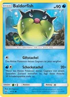 Pokémon-Karte Baldorfish 021/073