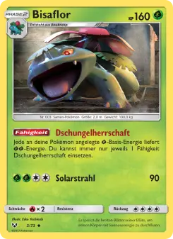 Pokémon-Karte Bisaflor 003/073