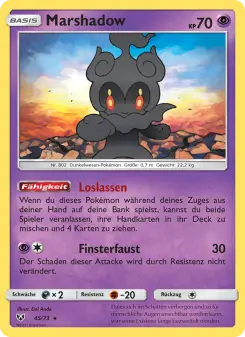 Pokémon-Karte Marshadow 045/073