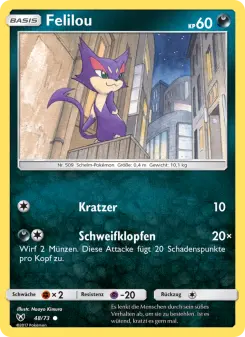 Pokémon-Karte Felilou 048/073