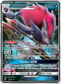 Pokémon-Karte Zoroark GX 053/073