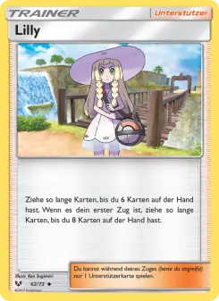 Pokémon-Karte Lilly 062/073
