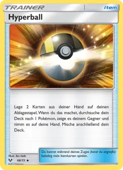 Pokémon-Karte Hyperball 068/073