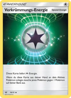 Pokémon-Karte Verkrümmungs-Energie 070/073
