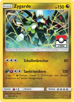 Pokémon-Karte Zygarde 100/147