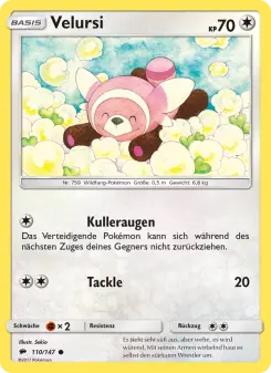 Pokémon-Karte Velursi 110/147