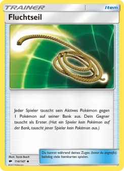 Pokémon-Karte Fluchtseil 114/147