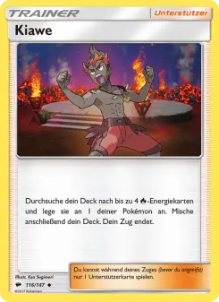 Pokémon-Karte Kiawe 116/147
