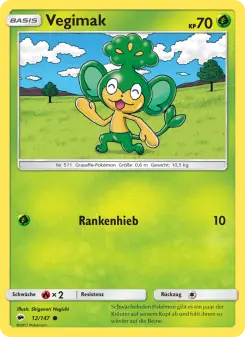 Pokémon-Karte Vegimak 012/147