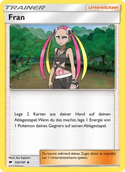 Pokémon-Karte Fran 120/147