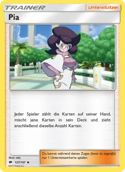 Pokémon-Karte Pia 127/147