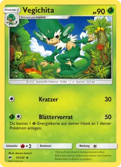 Pokémon-Karte Vegichita 013/147