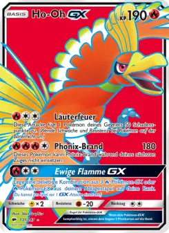 Pokémon-Karte Ho-Oh GX 131/147
