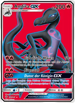 Pokémon-Karte Amfira GX 132/147