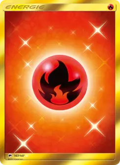 Pokémon-Karte Feuer-Energie 167/147