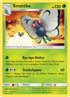 Pokémon-Karte Smettbo 003/147
