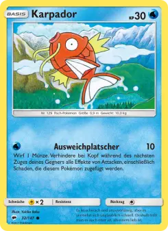 Pokémon-Karte Karpador 032/147