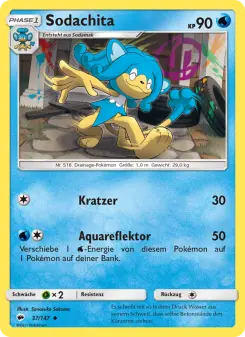 Pokémon-Karte Sodachita 037/147