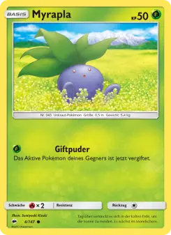 Pokémon-Karte Myrapla 004/147