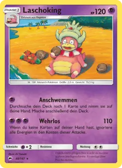 Pokémon-Karte Laschoking 048/147