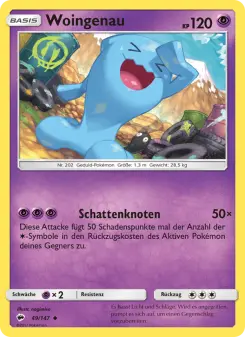 Pokémon-Karte Woingenau 049/147