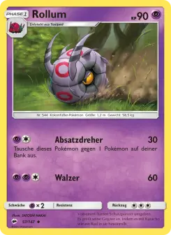 Pokémon-Karte Rollum 057/147