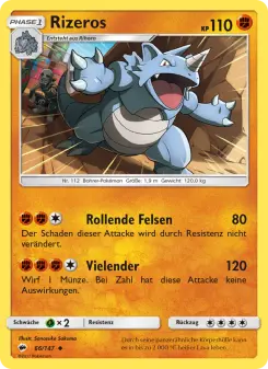 Pokémon-Karte Rizeros 066/147