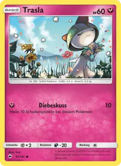 Pokémon-Karte Trasla 091/147