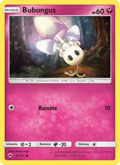 Pokémon-Karte Bubungus 097/147