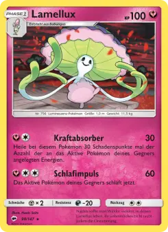 Pokémon-Karte Lamellux 098/147