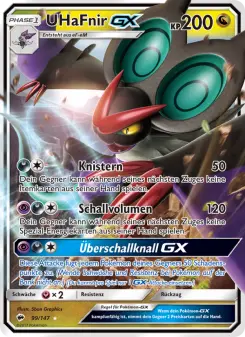Pokémon-Karte UHaFnir GX 099/147