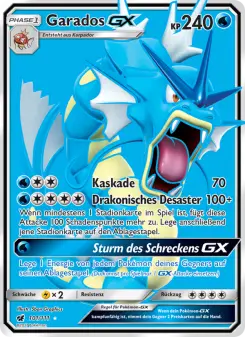 Pokémon-Karte Garados GX 101/111