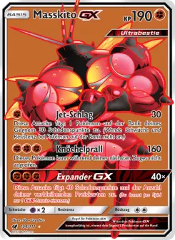 Pokémon-Karte Masskito GX 104/111