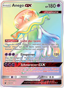Pokémon-Karte Anego GX 114/111