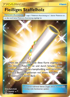 Pokémon-Karte Fleißiges Staffelholz 121/111