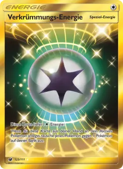 Pokémon-Karte Verkrümmungs-Energie 123/111