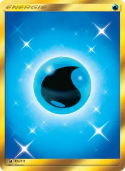 Pokémon-Karte Wasser-Energie 124/111