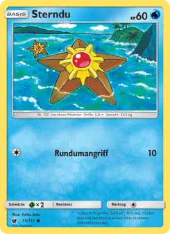 Pokémon-Karte Sterndu 015/111