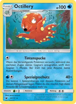 Pokémon-Karte Octillery 023/111
