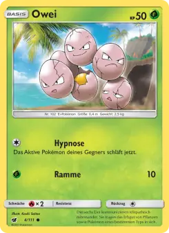 Pokémon-Karte Owei 004/111