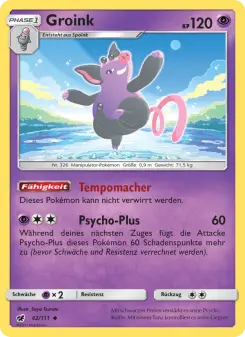 Pokémon-Karte Groink 042/111