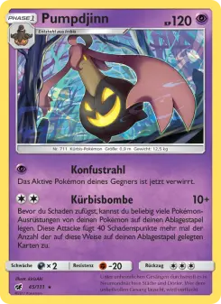 Pokémon-Karte Pumpdjinn 045/111