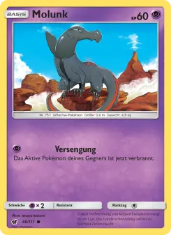 Pokémon-Karte Molunk 046/111