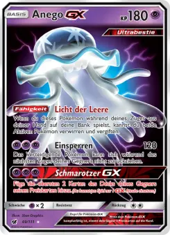 Pokémon-Karte Anego GX 049/111