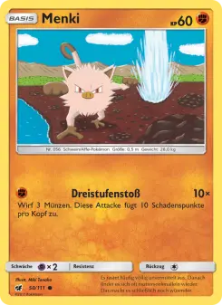 Pokémon-Karte Menki 050/111