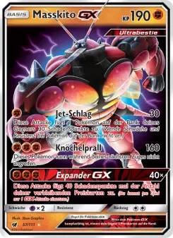 Pokémon-Karte Masskito GX 057/111