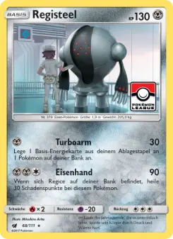 Pokémon-Karte Registeel 068/111
