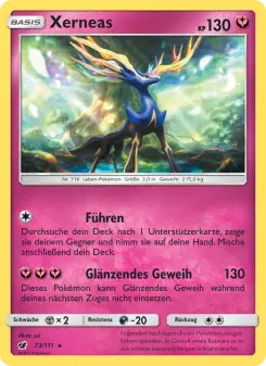 Pokémon-Karte Xerneas 073/111