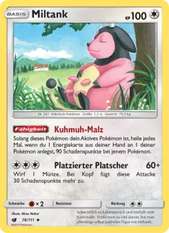 Pokémon-Karte Miltank 078/111
